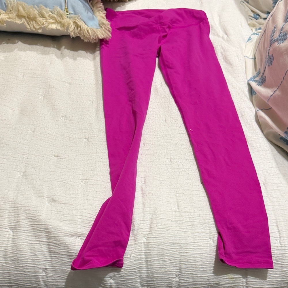 Fabletics Kids Vibrant Pink Leggings
